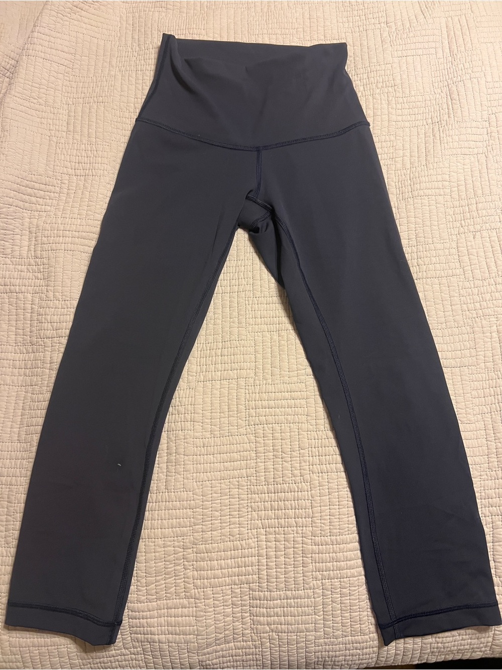 lululemon athletica  High-Rise cropped Leggings - Dark Blue